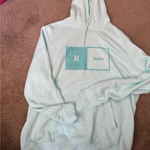 Hurley Light Green Hoodie